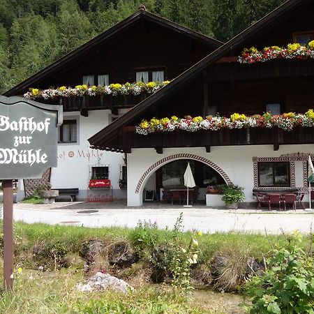 Gasthof zur Mühle Leutasch Exterior foto