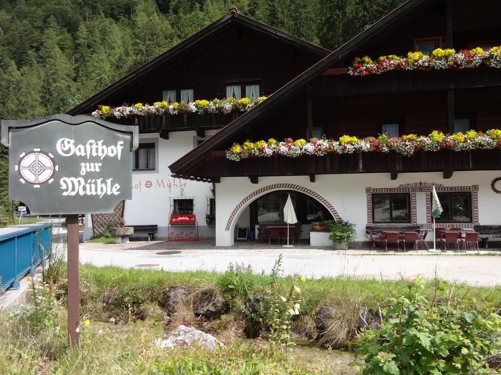 Gasthof zur Mühle Leutasch Exterior foto